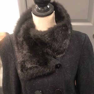 Black winter coat